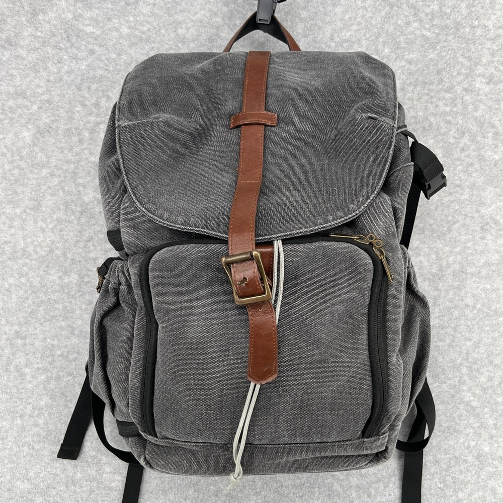 Bagsmart DSLR Dark Grey Camera Bag Backpack Side Load Anti-Theft Water Resistant
